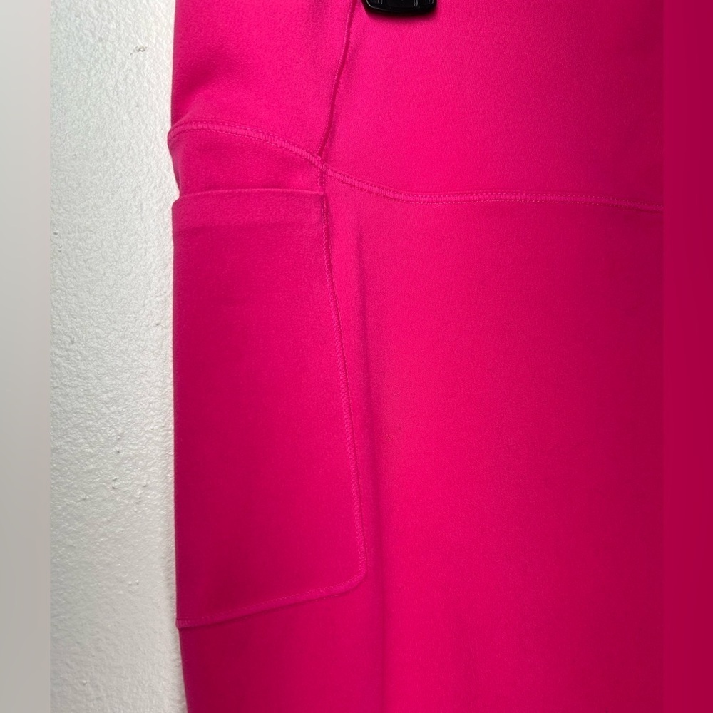 tasc Sculptive 7/8 Pocket Legging‎ Pink Size XL EUC - Picture 12 of 16